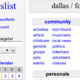Craigslist Dallas Personals