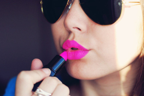 super pink lips
