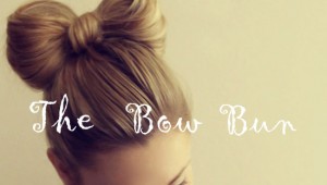 the bow bun