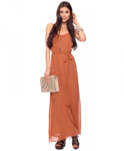 The Maxi Dress in Nude ($15.50)