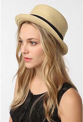 straw hat, porkpie hat, summer hat