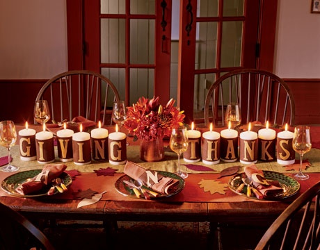 thanksgiving table idea