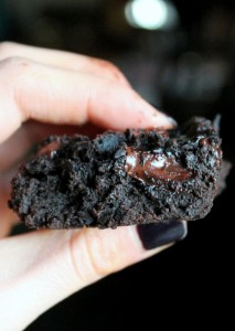 Black Bean Avocado Chocolate Chip Fudge Brownies