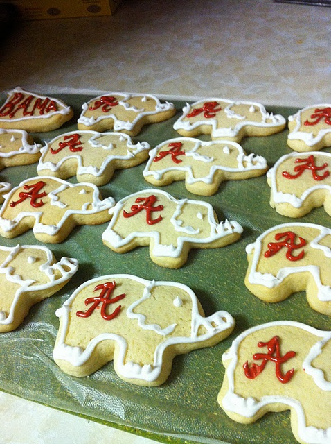 alabama elephant cookies