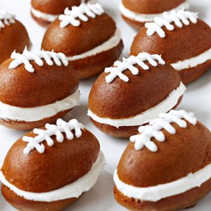 football whoopie pies