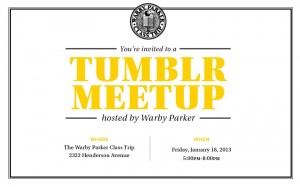 warby parker class trip