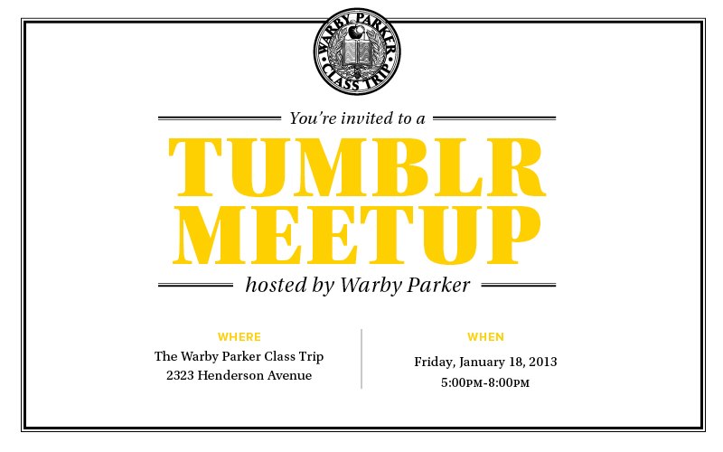 warby parker class trip