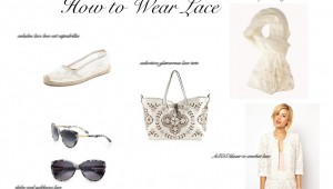 how to wear lace