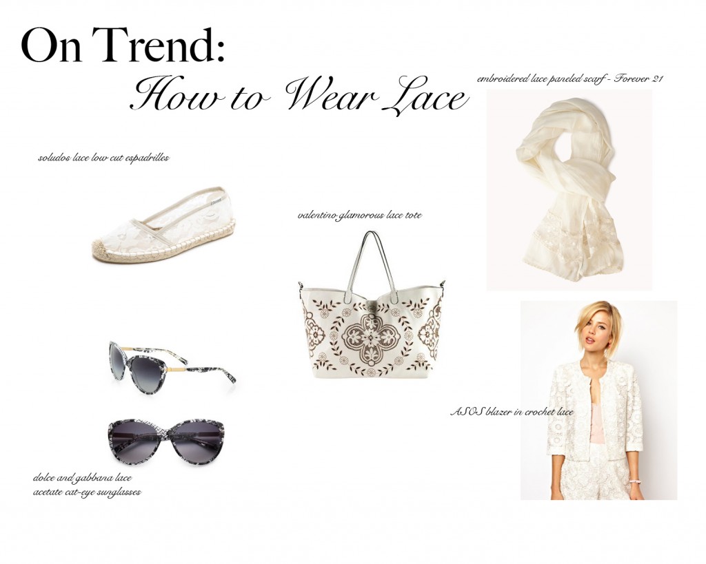 how to wear lace